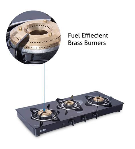 glen gas stove brass burner